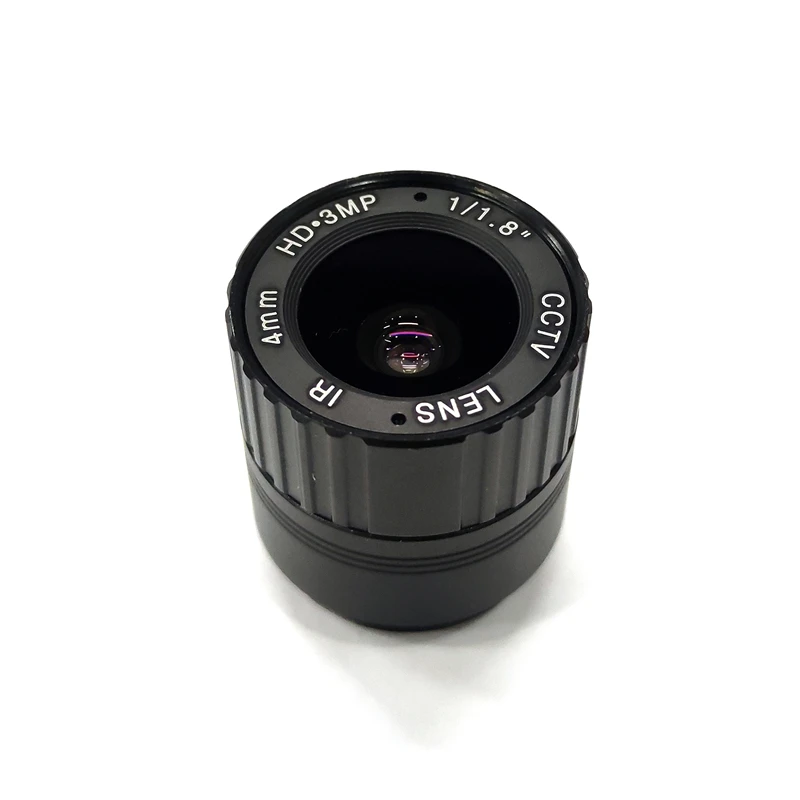 Machine vision 3 million pixel 1/1.8 'fixed focus 4/6/8mm high-definition industrial camera monitoring lens CS interface