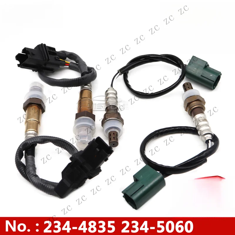 S+ Set of 4PCS New Oxygen O2 Sensor for 2004 2005 2006 Nissan Titan Pickup V8 5.6L