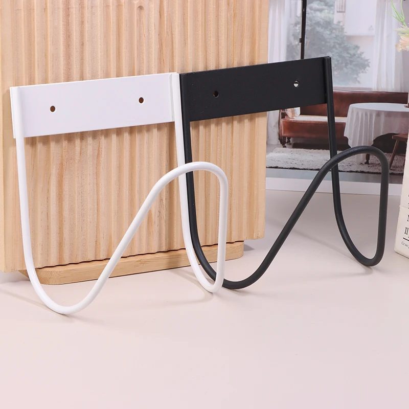 1pcs Wall Mounted Garden Irrigation Hose Pipe Hanger Metal Rack Tap Watering Hose Organizer Storage Holder Pipe Winding Frame