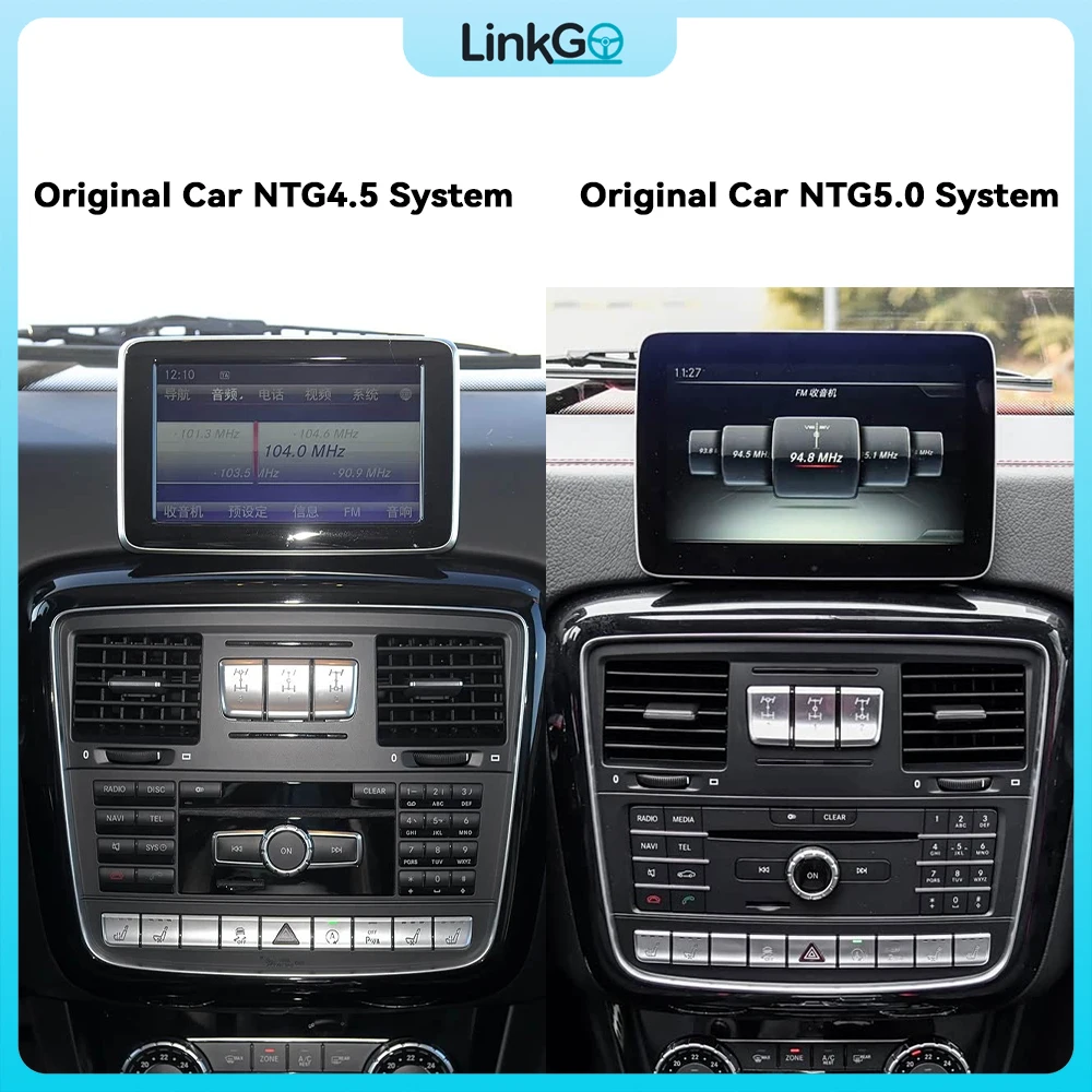 For Mercedes-Benz G Class W463 with 12.3 Multimedia Touchscreen CarPlay Android Auto Car headunit Car Radio Multimedia Stereo