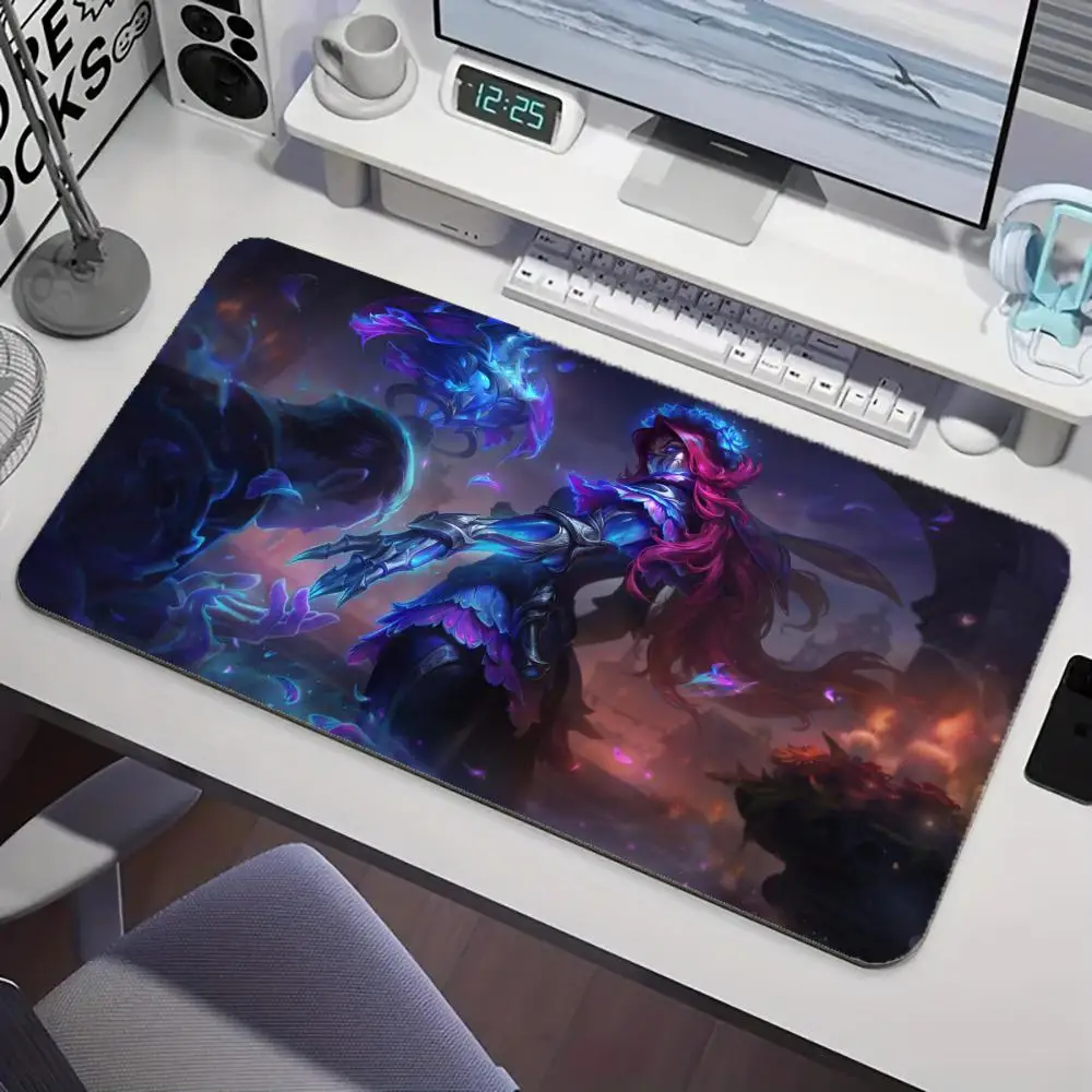 

LOL Girls' Skin Mouse Pad Large Size Rubber Base Anti-slip PC Desk Accessories Mousepad for Office&Gamer Keyboard Mats Decor Mat
