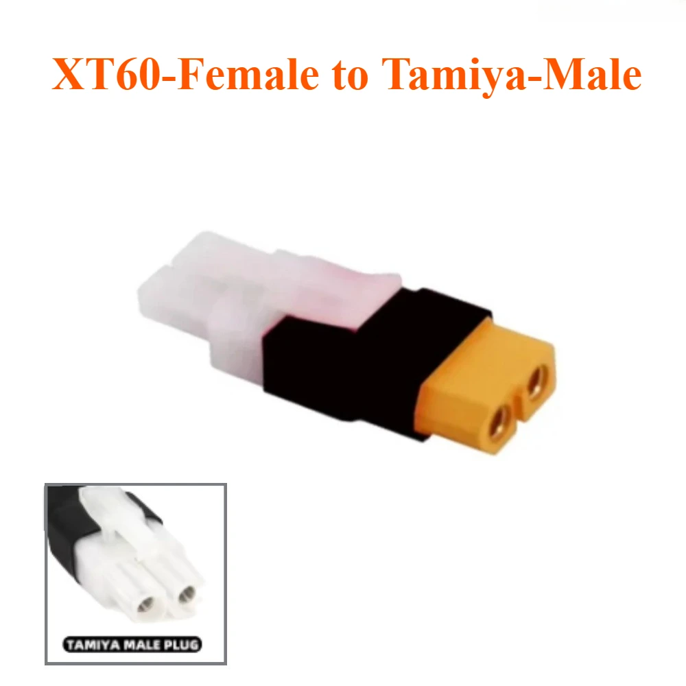 TAMIYA Mini Tamiya Adapter Man Vrouw naar XT60/T Plug Batterij Conversie Deans Connector Voor RC Model FPV Lipo Batterij ESC