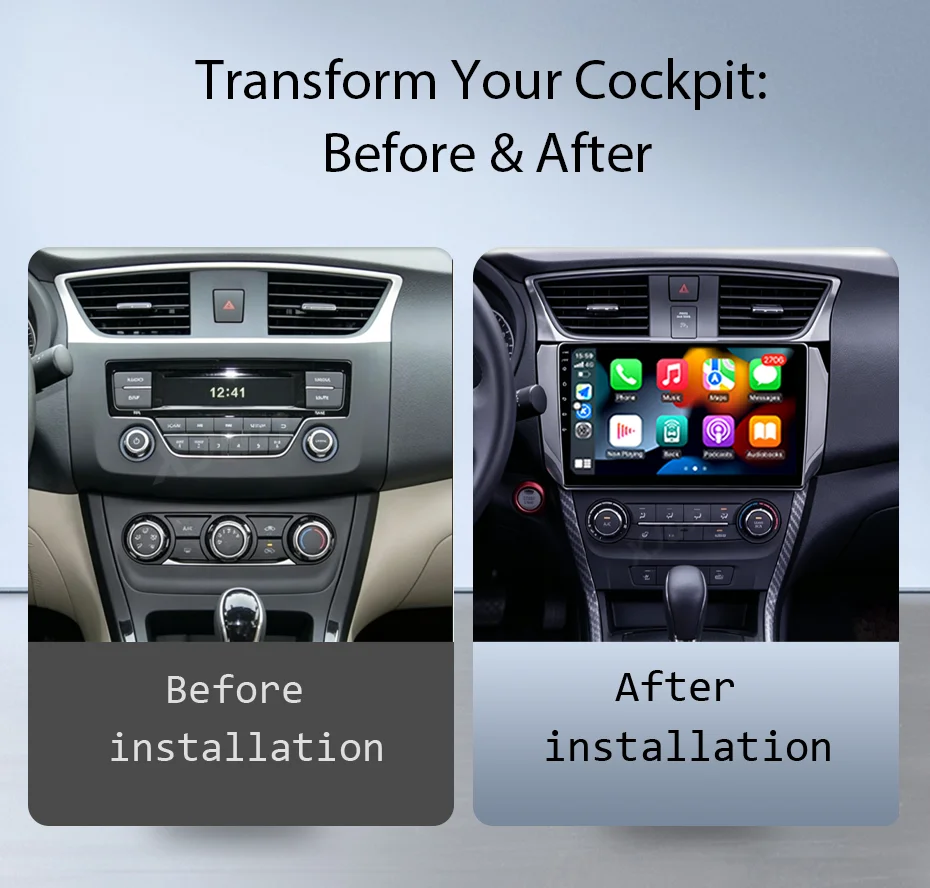 IPS HD Touch Screen Multimedia Player Wireless CarPlay GPS DSP for Nissan Sylphy B17 Sentra12 2012-2017 Car Stereo 9