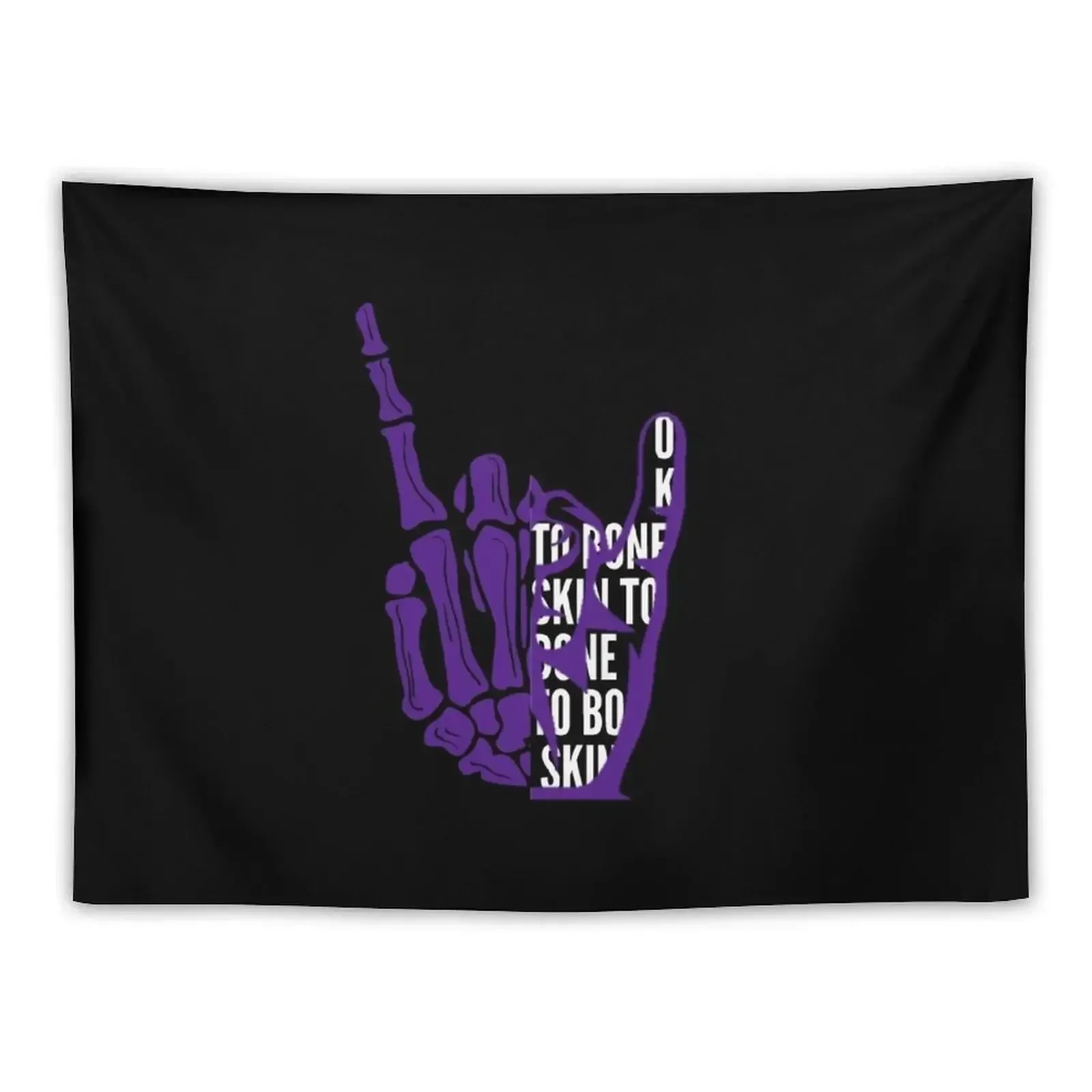 

SKIN TO BONE Tapestry Decoration Wall Wall Decor Hanging Tapestry