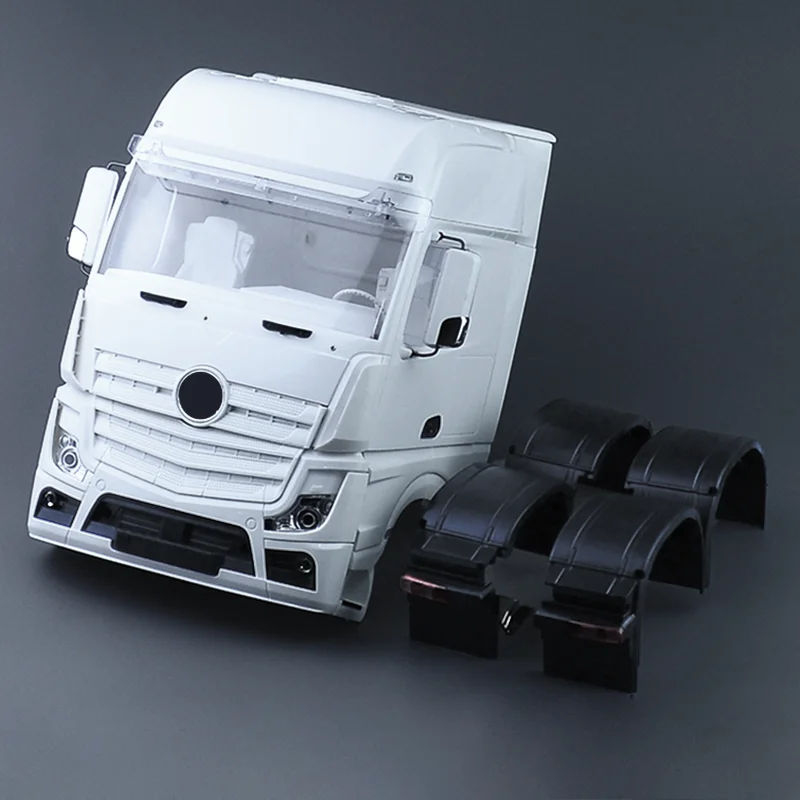 1:14th Scale plastic Body High Top Cockpit Kit for HERCULES HOBBY RC Tractor Truck for Benz ACTROS 1851 Car optional parts