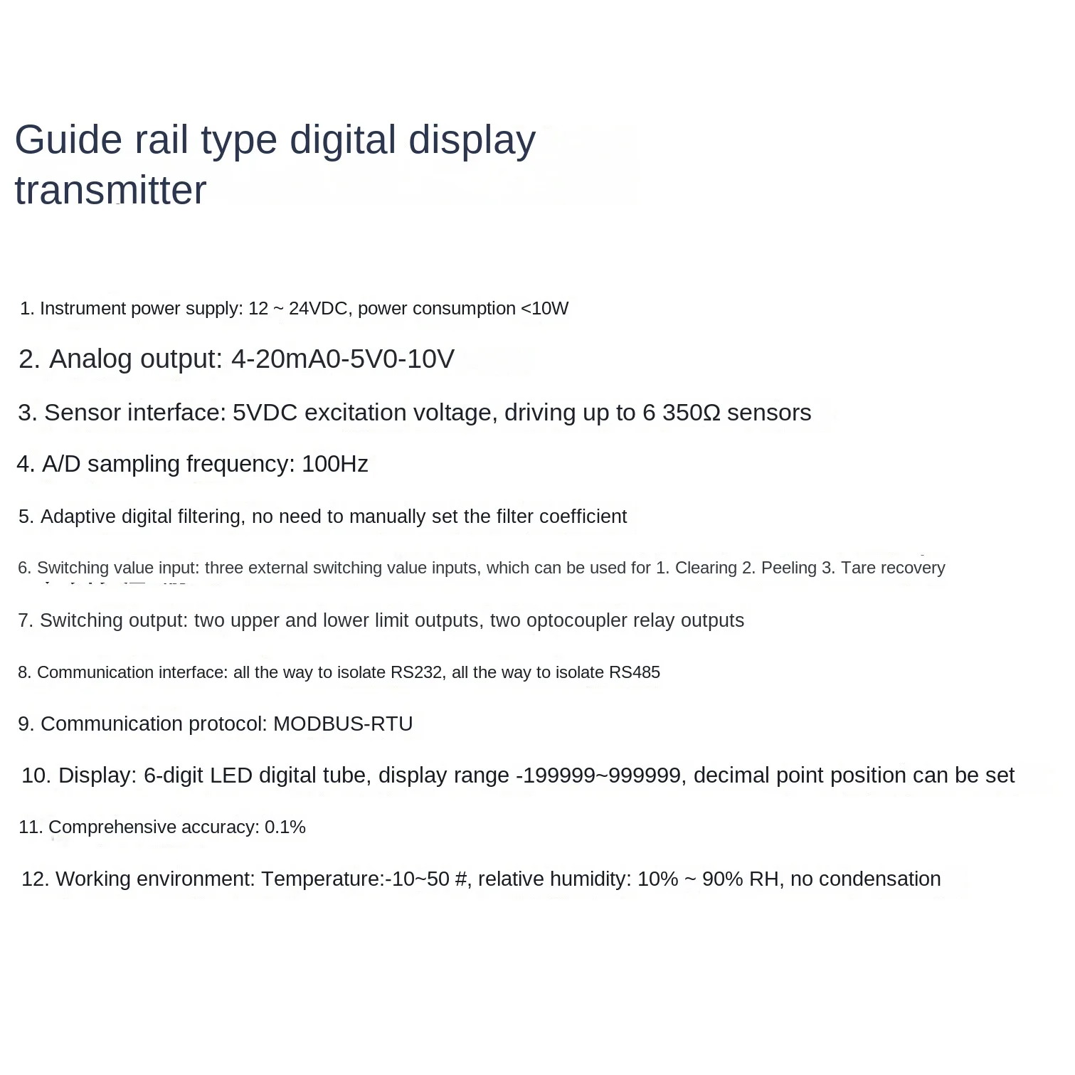 軌道デジタル表示/計量/アナログ信号発信器、計量アンプ TB3SDG