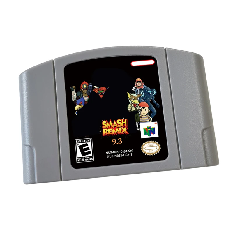 N64 Game Card Cartridge Console US Version -smash remix 9.3