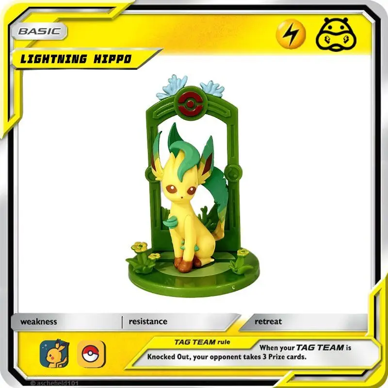Pokemon collectible figurines PVC Cartoon Eevee Dream kids Blind Box Hand Doll Display Children Gift Collection