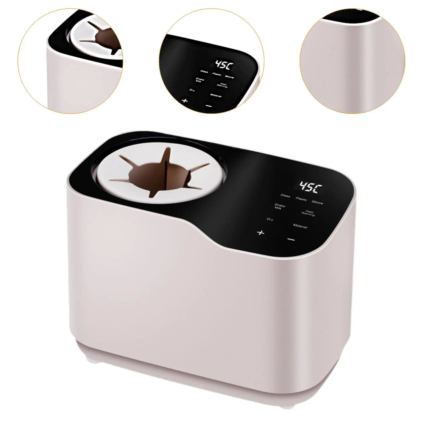 Automatic Milk Bottle Shaker Formula Shaker Bottle Warmer for Camping Picnic