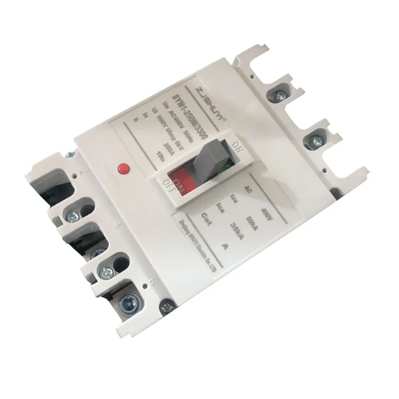 

ZJSHUYI CM1 300/400L/3300 150A-250A Автоматический выключатель в пластиковом корпусе 3P