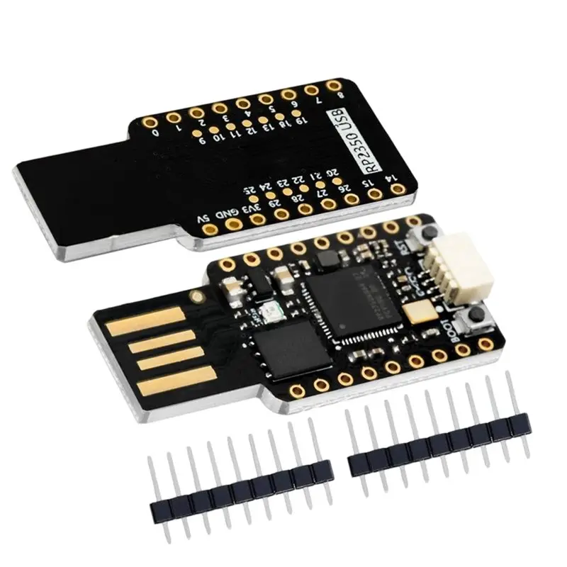DTB7 RP2350 MINI USB Development Board Module 2PCS, Dual Core 4MB Flash for Raspberry Pi, JST1.0 4PIN Compatible