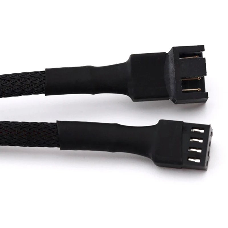 4 Pin PWM Connector Case Fan Extension Power Cable for Compure CPU Cooling System for Computer Case Fan ..