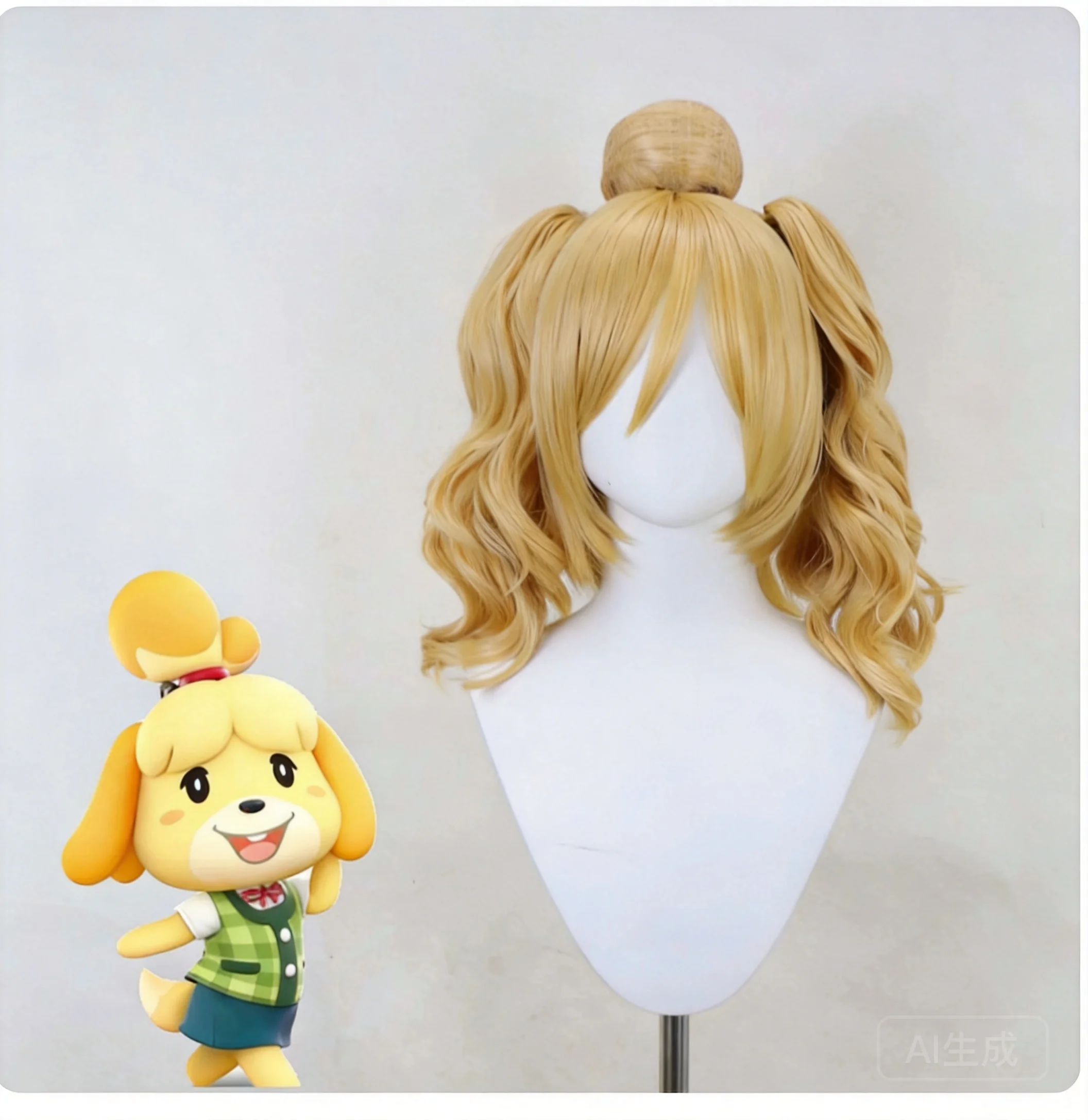 

Custom - made Cosplay Wig for Stylish Character Look, Inspired by Popular Game Character