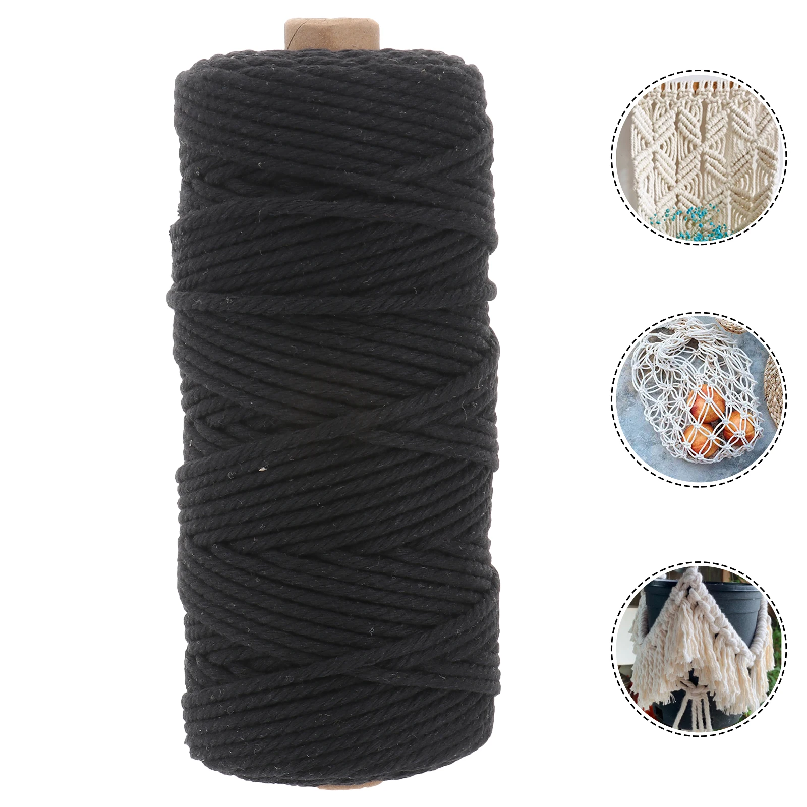 

1pc 100M 3Mm Natural For Handmade Crafts Braiding Wrapping Binding Lacing Stringing Reusable Durable Flexible Macrame Plant