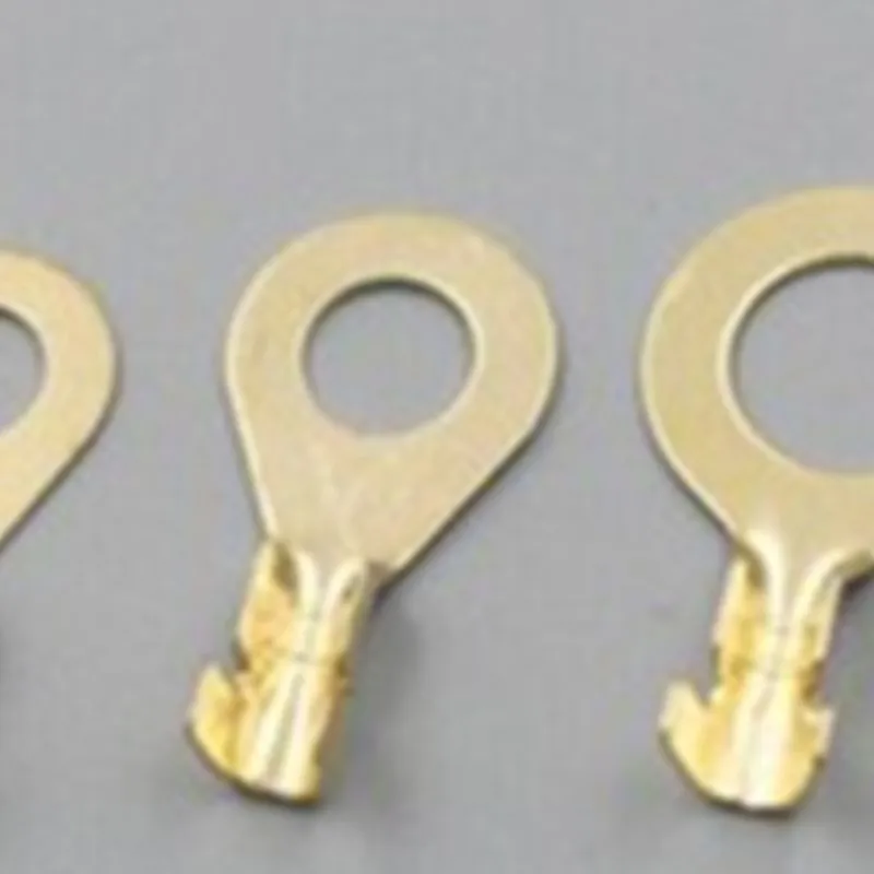 150PCS/set Round Terminal Block O-type Lugs Terminals Cold-Pressed Connector Copper Tab Wiring Nose Combination Set New