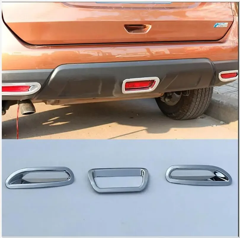 

3 шт., хромированные крышки ABS для Nissan Rogue X-trail 2014, 2015, 2016
