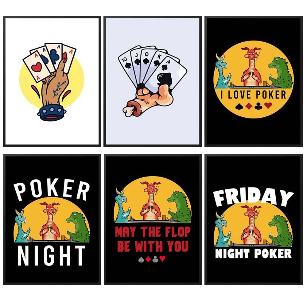engracado-dinossauro-poker-jogando-cartas-fotos-de-parede-para-sala-estar-cartaz-nordico-arte-da-parede-pintura-em-tela-decoracao-casa-sem-moldura