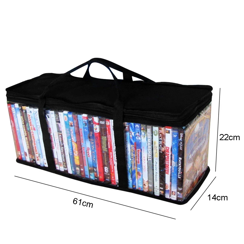 Hot Selling Media Storage Bags DVD Disc CD Carry Case Holder Album Organizer Multifunctional Storage Protective Bags dvd storage