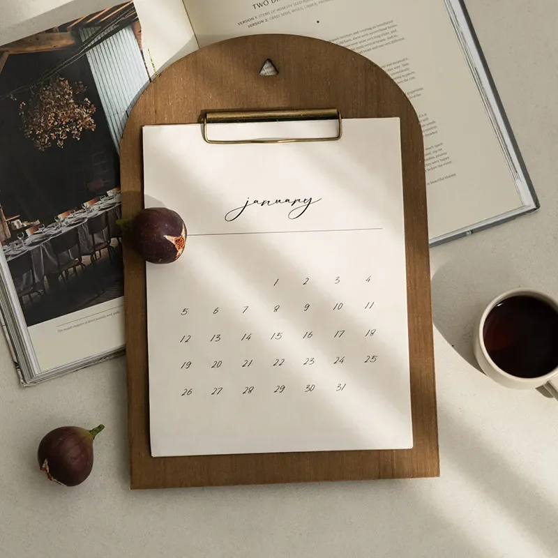 Solid wood photo splint retro creative wall decoration ins B & B restaurant menu board wall decoration board