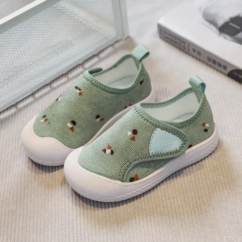 2022 Summer Girl Boy Casual Shoes Infant Toddler Shoes Kids Canvas Shoes Baby Non-slip Soft Sole Outdoor Child Student Sneakers