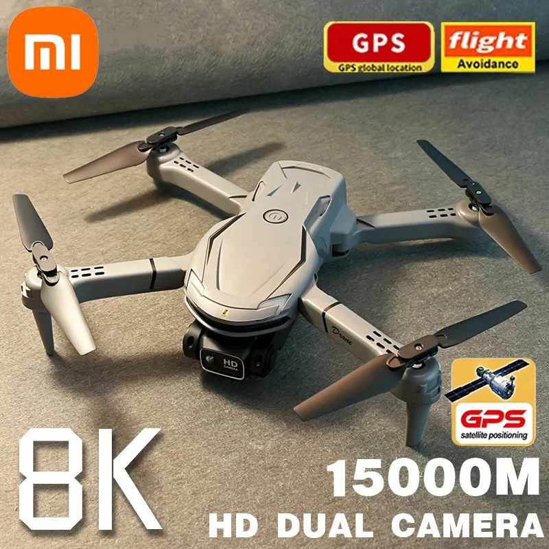 xiaomi v88 drone 8k 4k camera de alta definicao anti shake drone camera dupla inteligente evitar obstaculos profissional 15000m 01