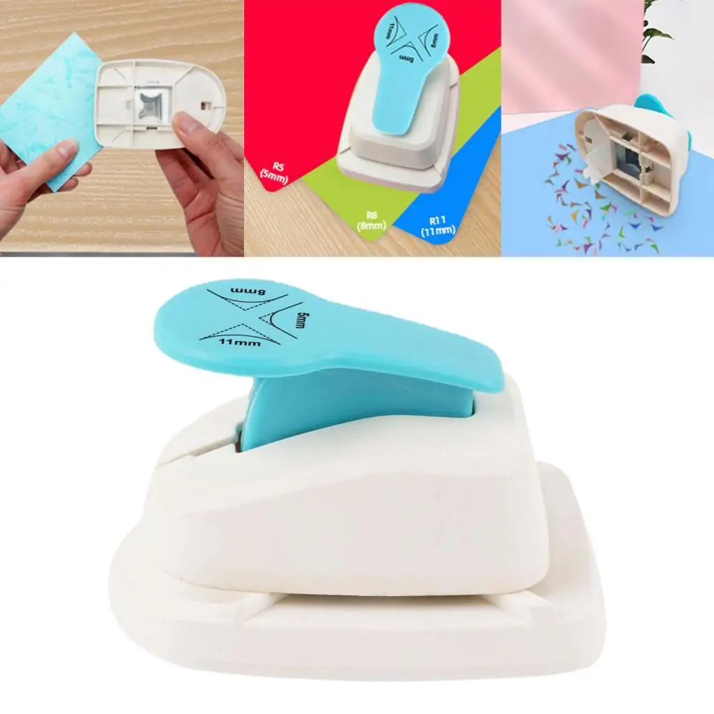 3 in 1 Corner Punch Hole Punch for Card Making Scrapbook Pages Greeting Card