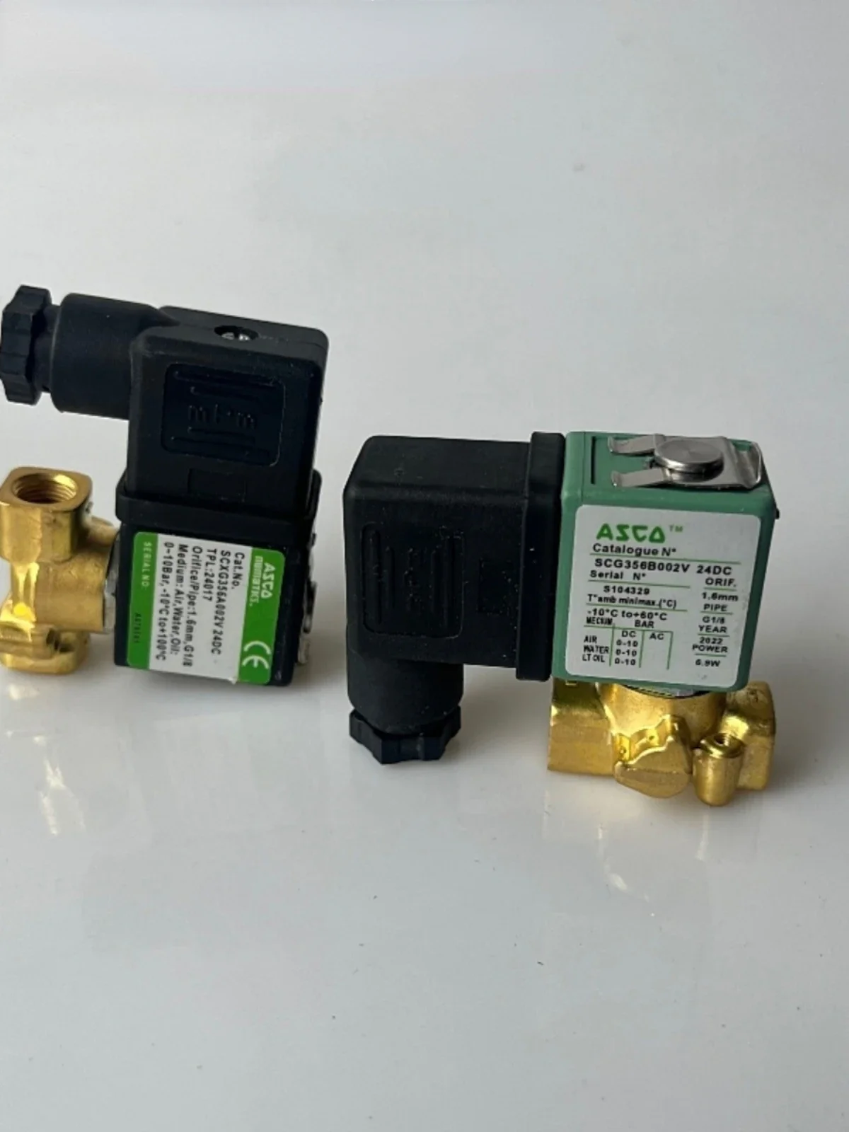 American ASCO original solenoid valve SCG356B002V SCXG356A002V DC24V 1 sub interface coil