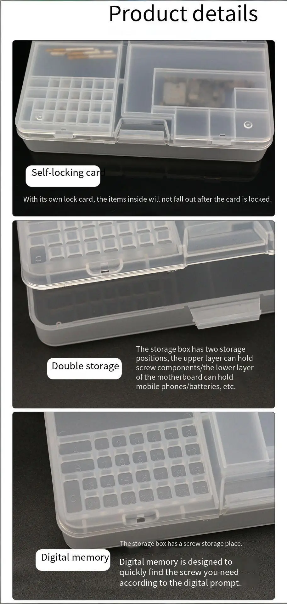 Double Layer Storage Box Image 4