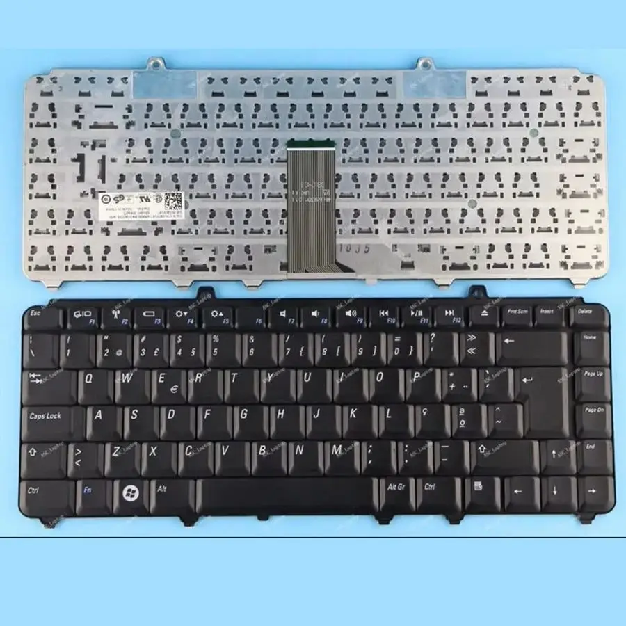 New PO Portuguese Teclado Keyboard for Dell Inspiron 1540 1545 1546 XPS M1330 M1530 Laptop , Black