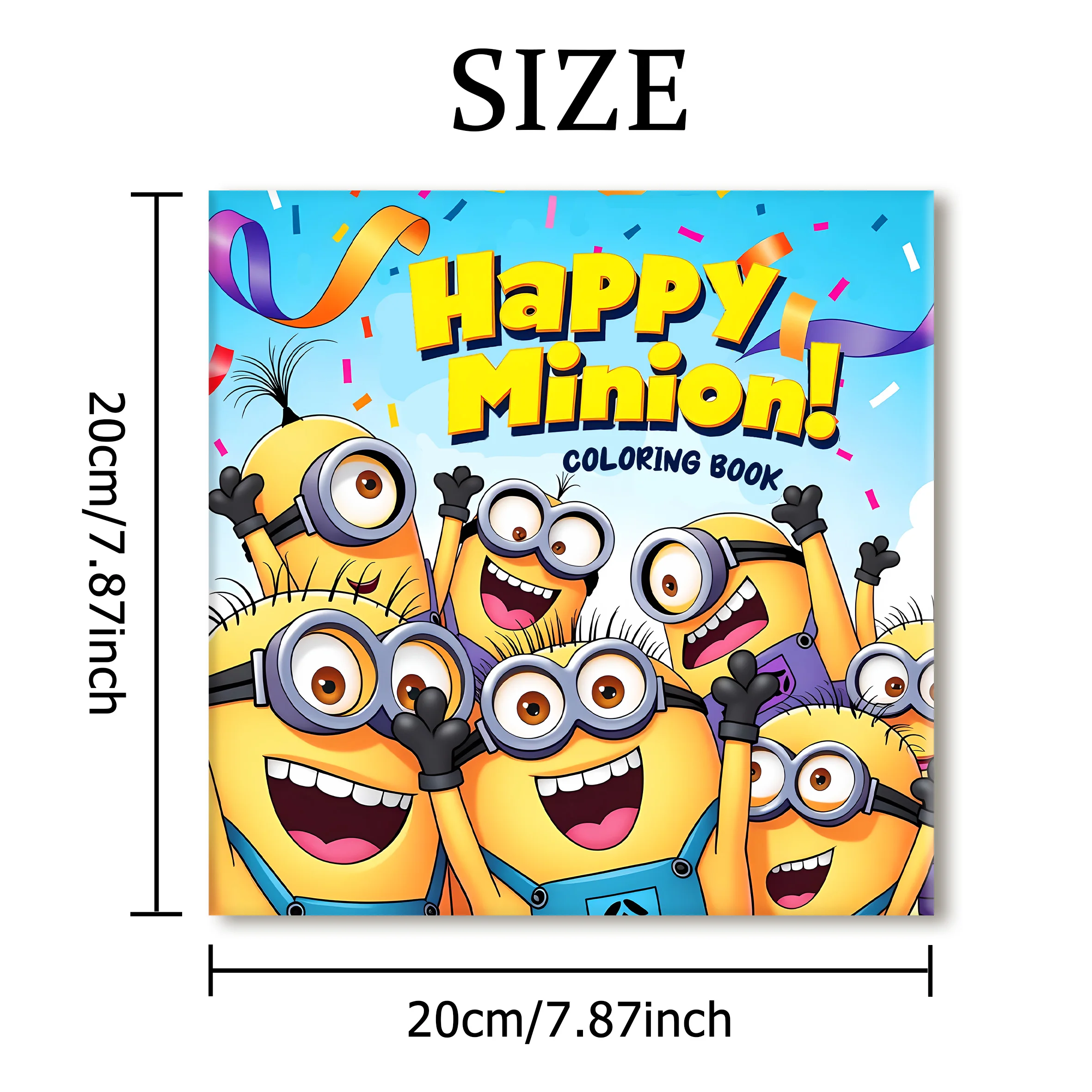 Happy Bold-easy Patterns Coloring Book for Adults Cute Drawing Book Perfect Gift for Party and Birthday