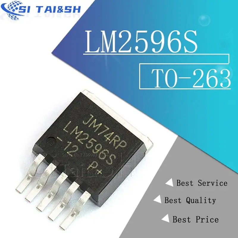 5pcs/lot LM2596S-ADJ LM2596S-5.0 LM2596S-3.3 LM2596HVS-ADJ LM2596HVS-5.0 LM2596S-12 LM2596S LM2596HVS LM2596 TO-263