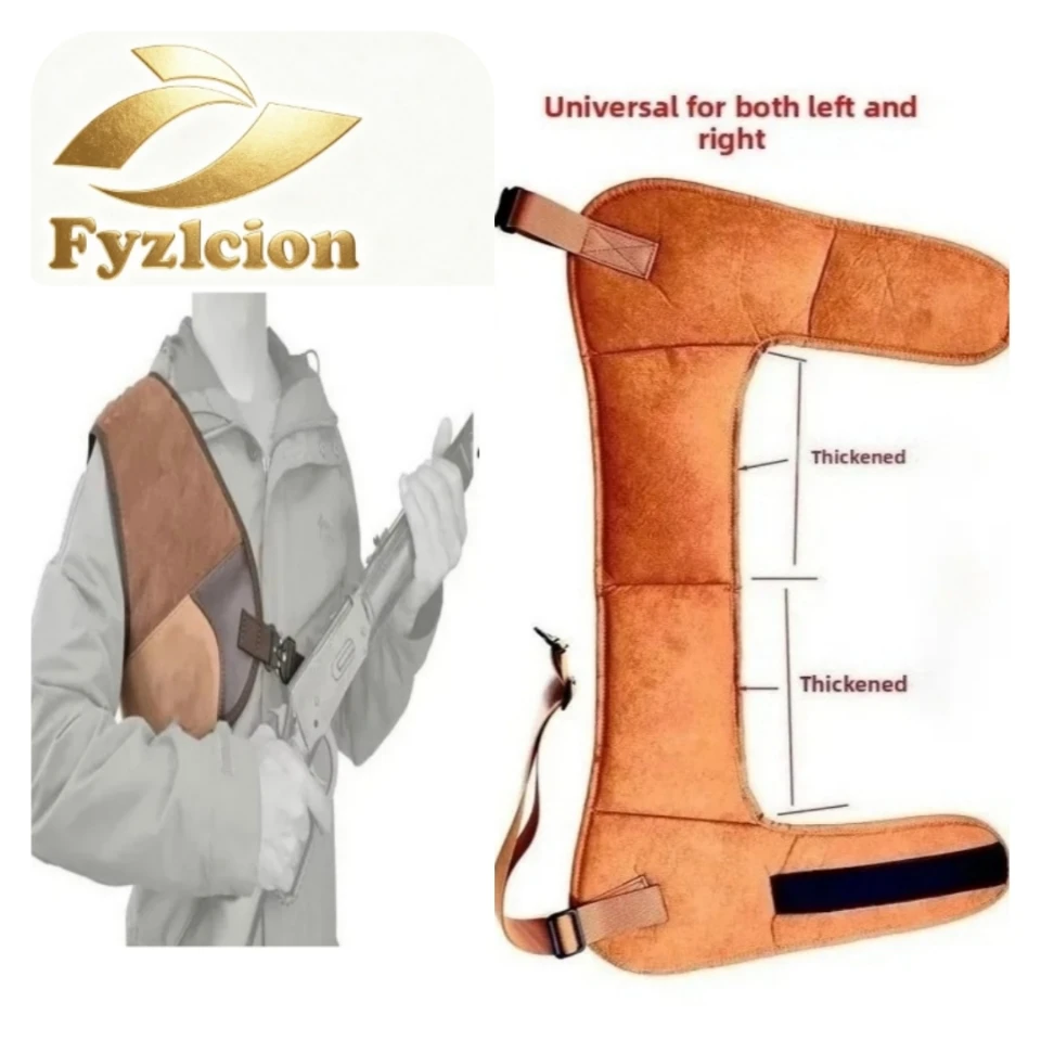 Universal Left Right Hand Shooting Recoil Shoulder Pad Thickened  Cushion Shock Absorb Protector