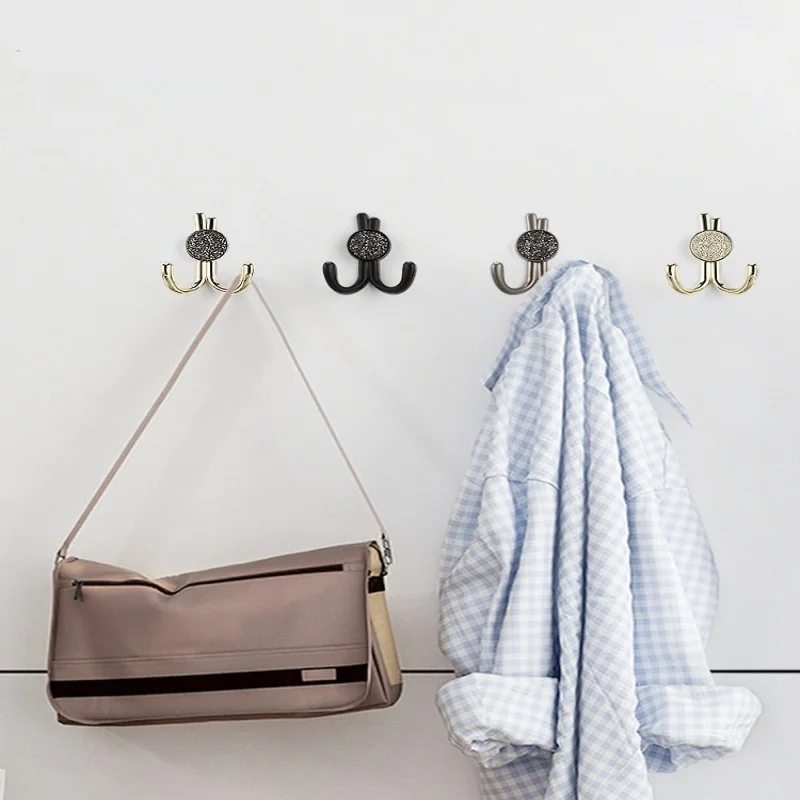 Hanging Clothes Hook Small Rabbit Shaped Wardrobe Hook Wall Mounted Clothes Hook Metal Coat Hook At The Entrance Foyer - view 3