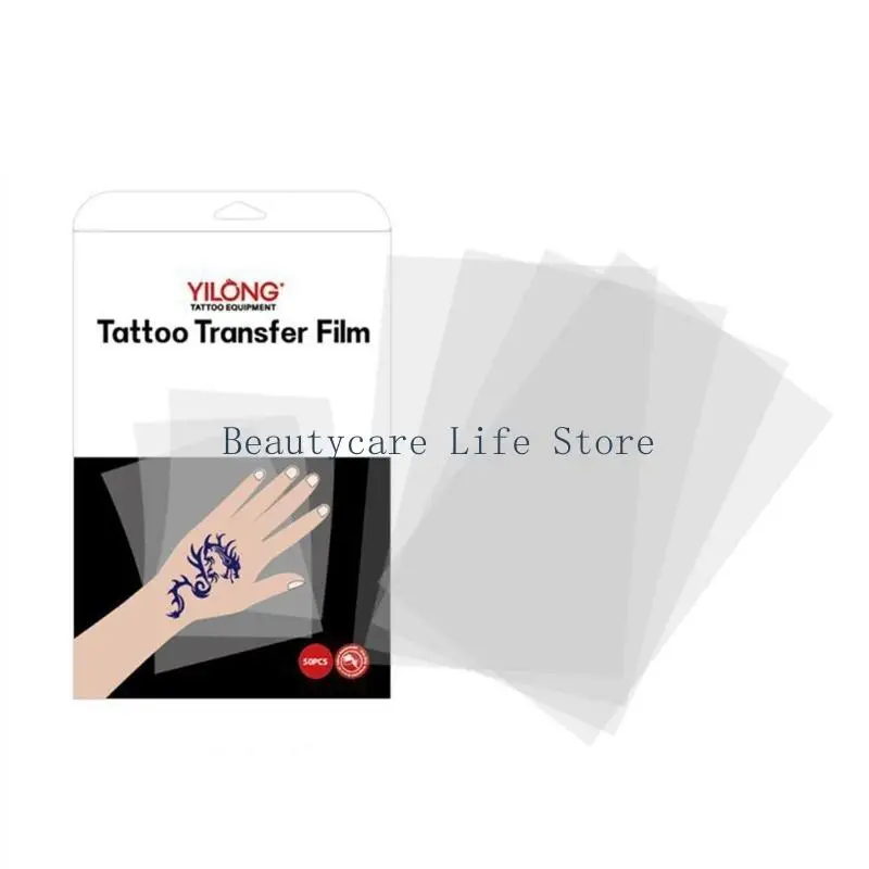 652C Size Thermal Copier Stencil Papers 50 Pcs Tattoos Transfer Sheets