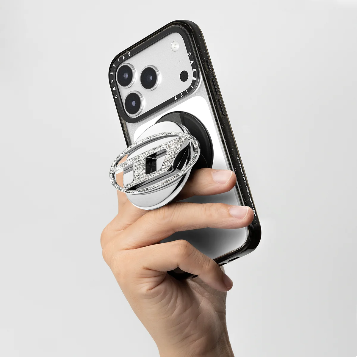 CASETiFY DIESEL Denim Series Magnetic Phone Holder Card Pack for iPhone17 16 15 14 13 12 for Samsung S25 S26 A57 A36 view 3
