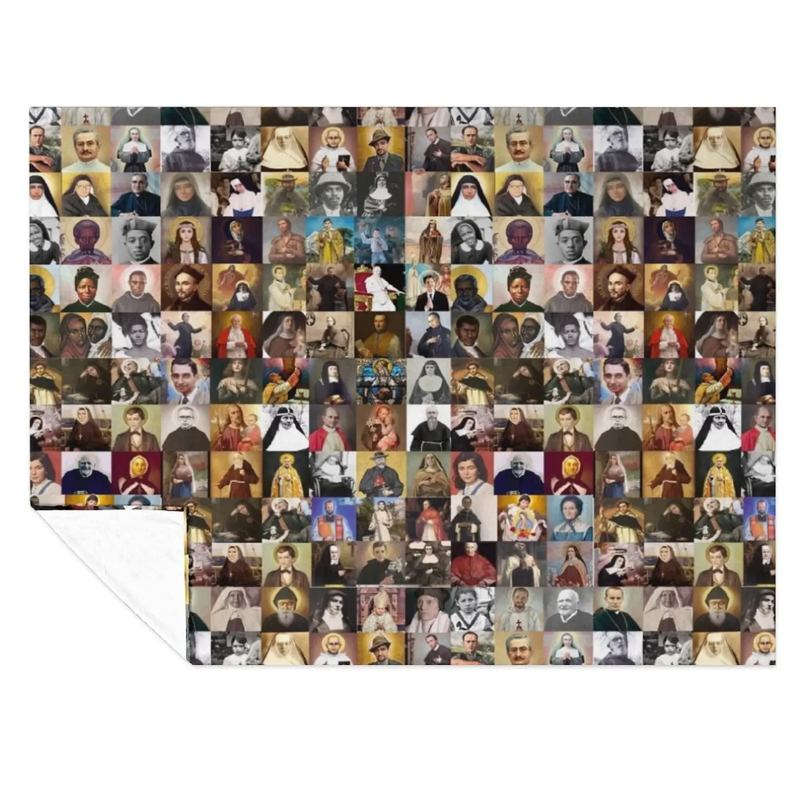 

Saints, All saints, Catholic Saints, Tutti i Santi Throw Blanket Blankets For Bed Baby Travel Beach Blankets