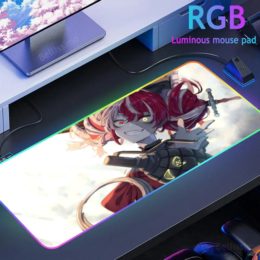 Kureiji Ollie Mouse Pad, E-Sports Mouse Pad, Jogo Mouse Pad, FPS Suave, Borracha Especial, INS Tendência, High-End