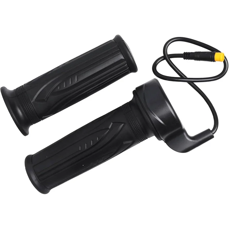 

Electric Bike Throttle Grip 3 Pin Anti Slip 20X 1 Pair Electric Bike Handle Grip Waterproof For 22.2mm Handlebar