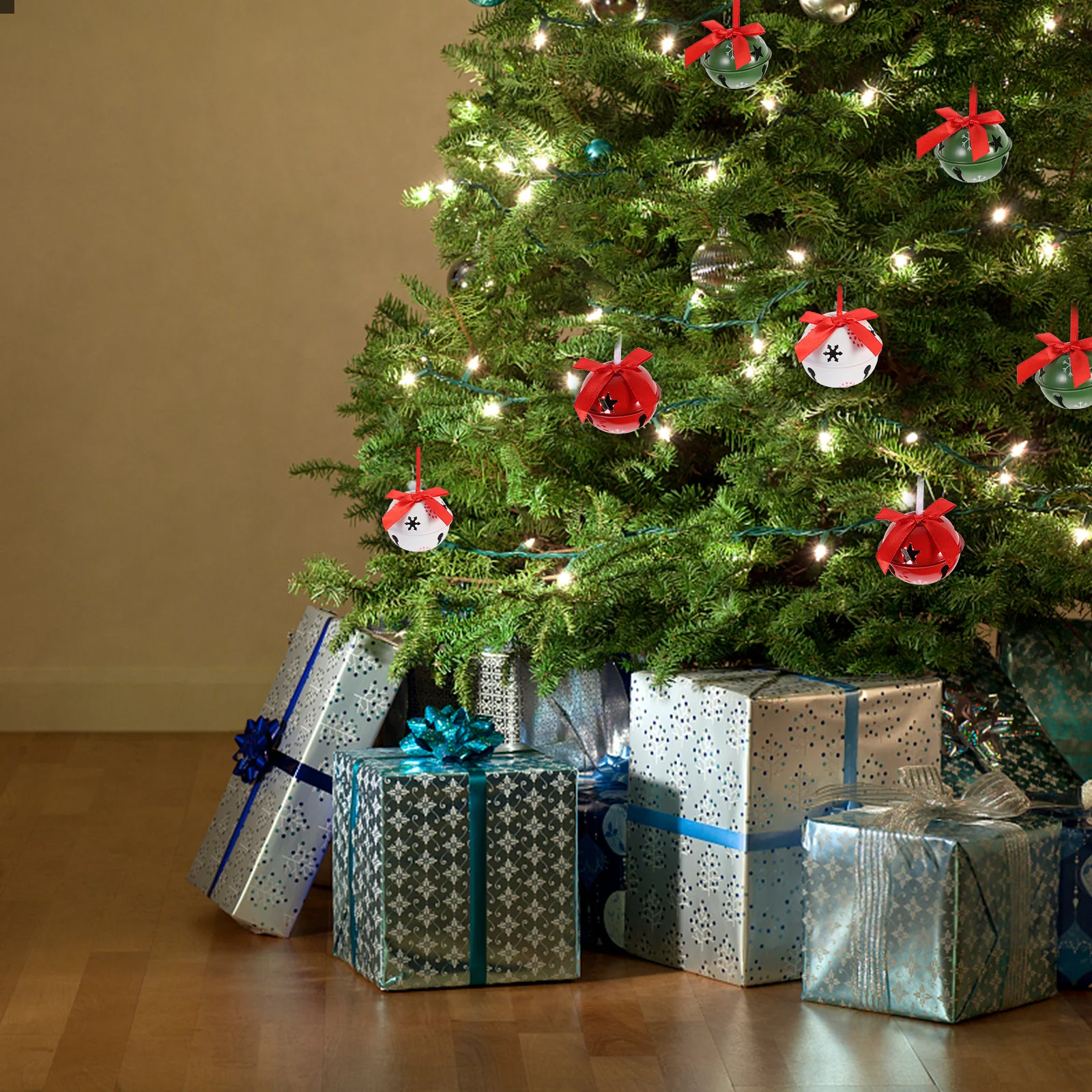 

6 Pcs Jingle Bell Ornament Cute Ornaments Bells Decorative Christmas Craft Decorations