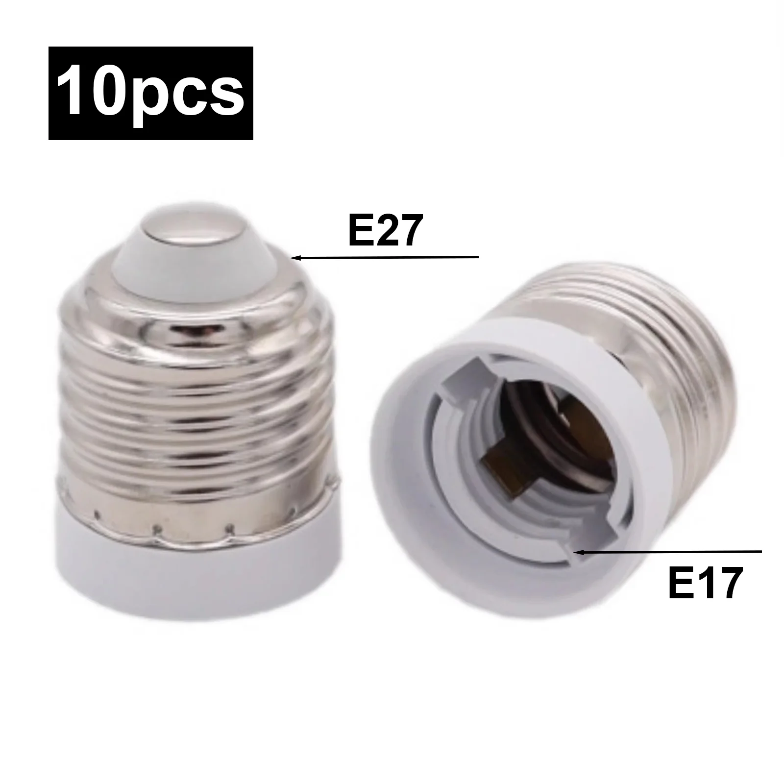New P10Pcs E27 To E…
