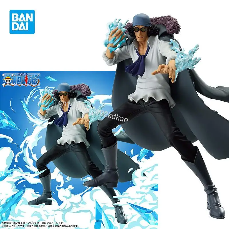 In voorraad Bandai Originele EEN STUK BATTLE RECORD COLLECTION-KUZAN Ongeveer 15 cm Anime Actiefiguren Model Speelgoed Kerstcadeau