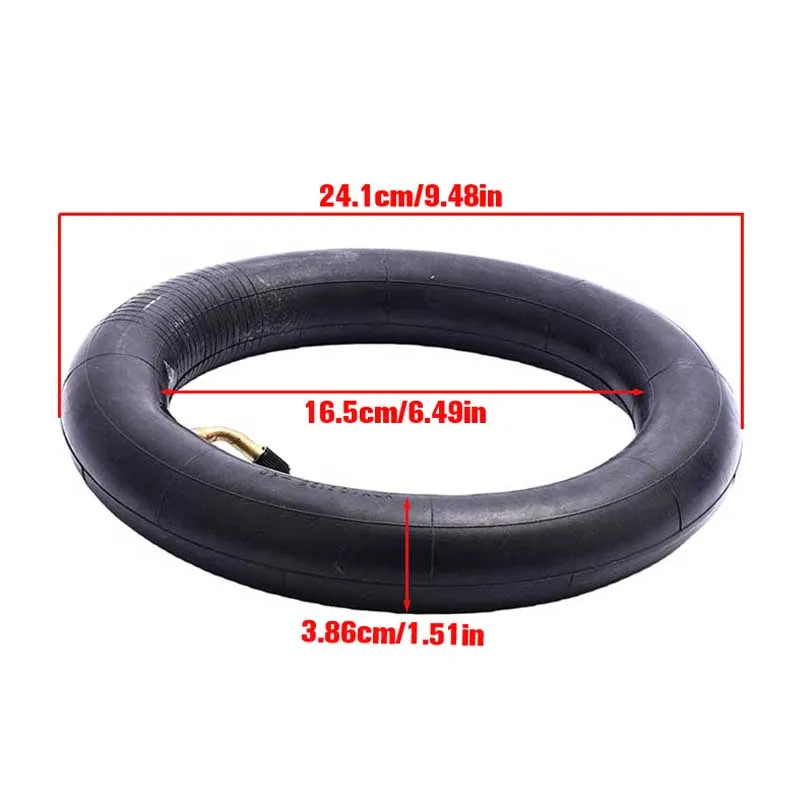 10x2/2.125 Inner Tube Tyre for Electric Scooter Self Balancing Car 10 Inch 10x2.0/10x2.125 High-quality Butyl Rubber Inner Tube