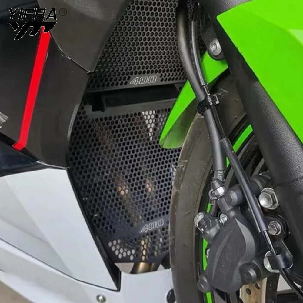 

2022 2023 For Kawasaki Ninja 400 Z400 Motorcycle Air Intake Cover Radiator Grille Grill Guard Ninja400 Z 400 2018 2019 2020 2021