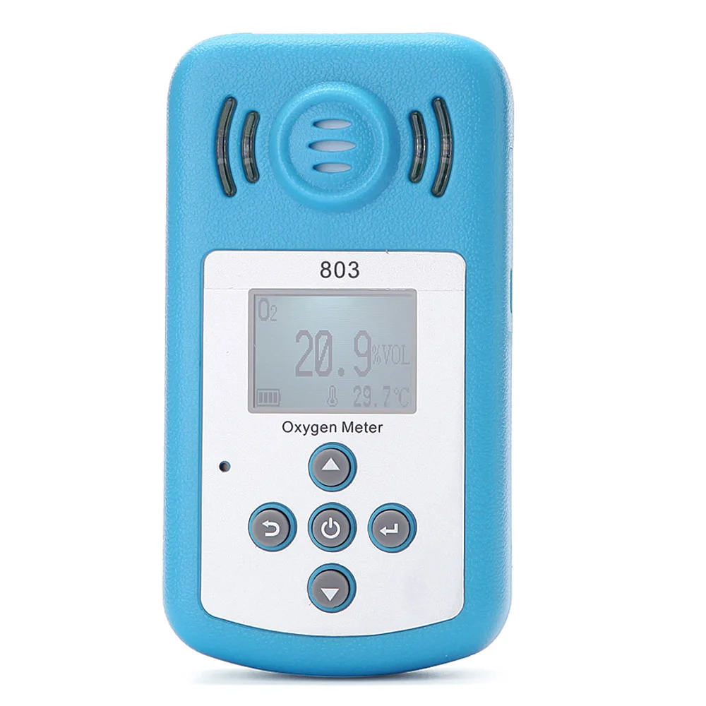 

Mini Meter Portable (O2) Concentration Detector Professional Gas Analyzer with LCD Display and Sound-light Alarm