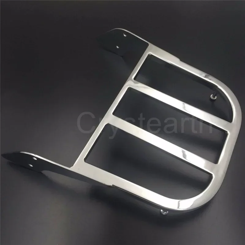 Chrome Motorcycle Rear Sissy Bar Luggage Rack For Honda Shadow Spirit Tourer 750 VLX600 ACE 750/1100 Magna 750 Aero Sabre 1100