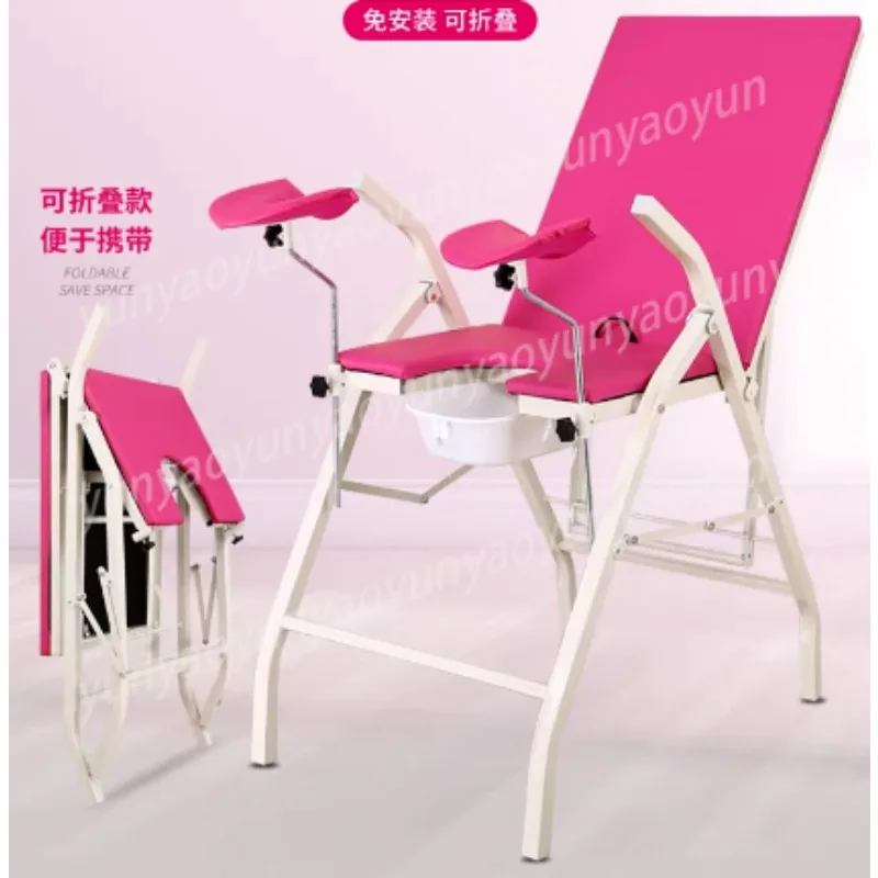 Installation-free Foldable Examination Bed Medical Outpatient Maternal Examination Bed Simple Delivery Bed Portable