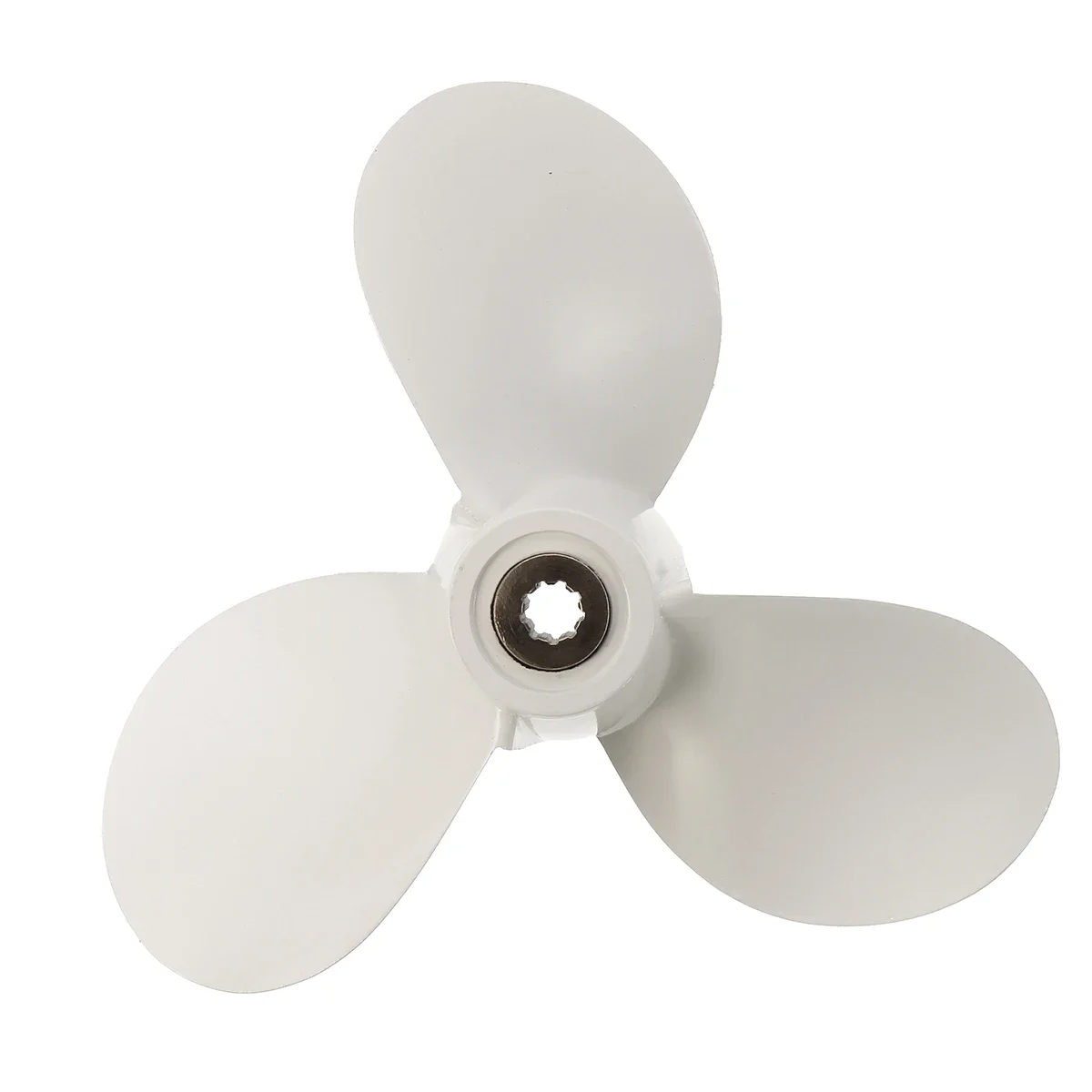 Boat Outboard Propeller 6E0-45943-01-EL For  Outboard 4hp 5hp Engine 71/2X 7-BA Marine Propeller Alloy White Boat Parts