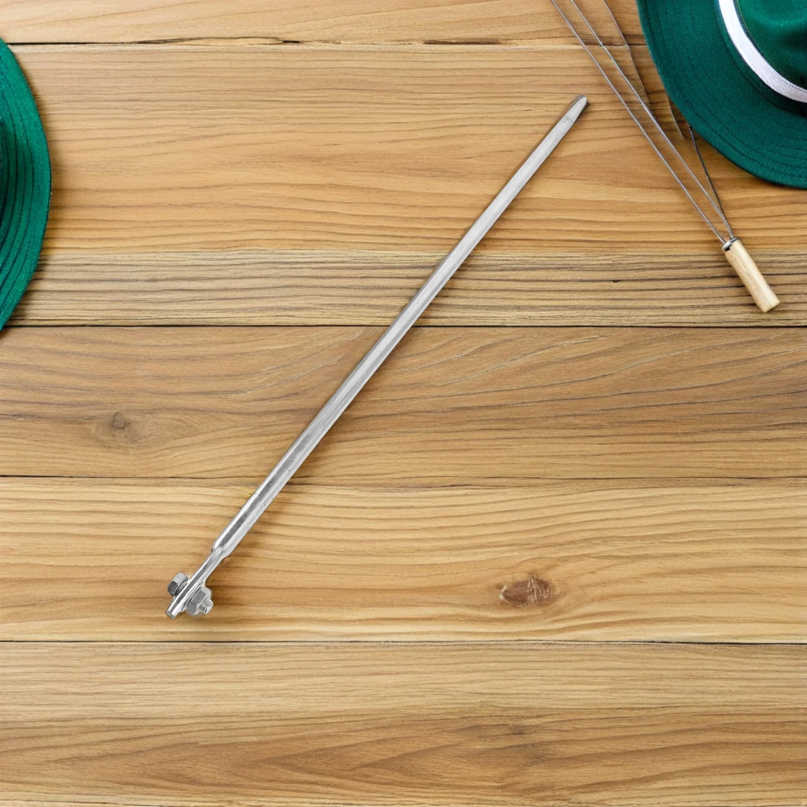 

3Pcs Grounding Rod 50Cm Galvanized Electrical Grounding Pins for Home Outdoor Use Earthing Rod for Generator and Electric Fence