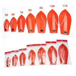 1pcs Diver Plate Red Special Plastic Adjustable Weight Fishing Diving Board Trolling Tool Artificial Bait Diver Plate Part