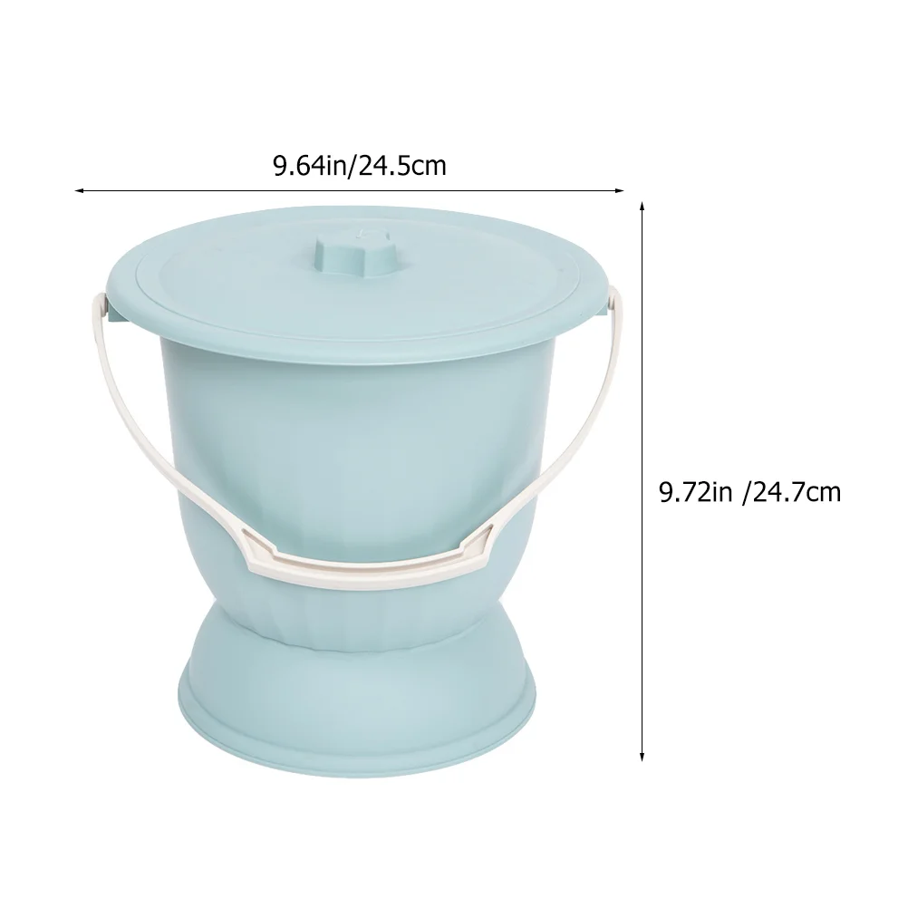 Bottle Spittoon Trash Cans Urinal Container Bucket Plastic Portable Adult Men and Women with Lid